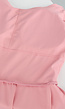Roze Mouwloze Jurk met Ingebouwd Broekje en Vaste Pads