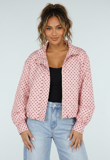 Roze Polkadot Jasje