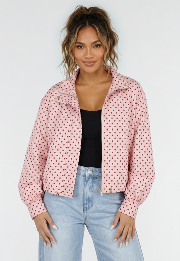 Roze Polkadot Jasje