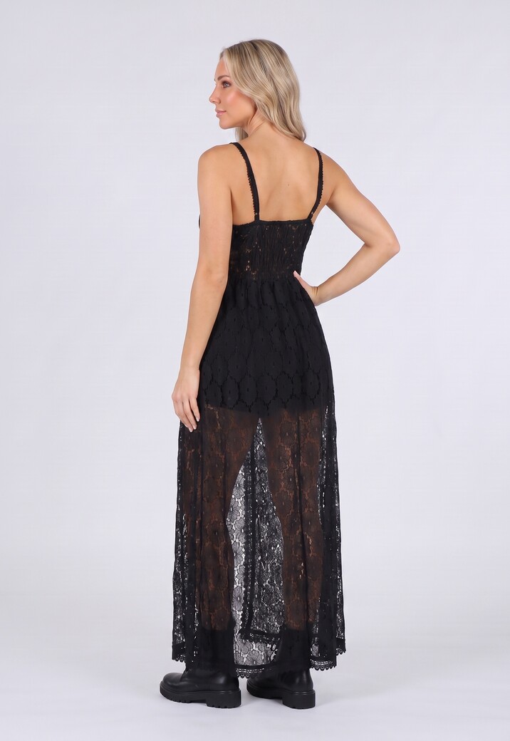 Zwarte Bohemian Ibiza Playsuit
