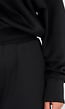 Zwarte Tall Jogger Set met One Shoulder Sweater