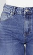 Blauwe Barrel Jeans met Lichte Stretch