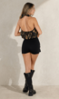 Camouflage Halter Top met Ringdetail en Open Rug