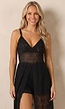 Zwarte Bohemian Ibiza Playsuit