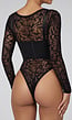 Zwarte Mesh Body met Korsettop en Slangenprint