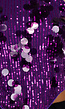Paarse Halter Top met Pailletten, Glitter en Puntzoom