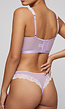 Lila Lingerie Set met Kant en Beugel Bh