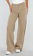 Beige Tall Jeans met Straight Leg