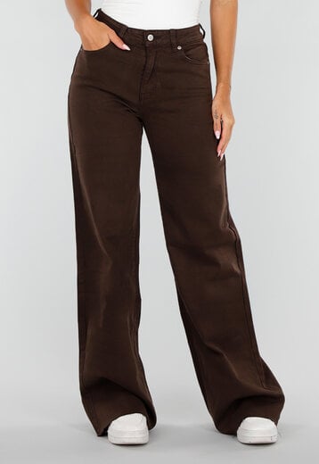 Bruine Tall Jeans met Straight Leg