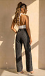 Witte Halter Franjetop met Padded Ondertop