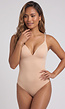 Beige Corrigerende Bodysuit