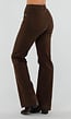 Bruine High Waist Straight Leg Tall Jeans met Lange Pijpen