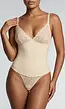Nude Sculpting Bodysuit met Kanten Details