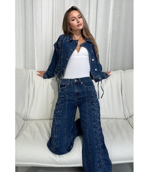 CAMPAGNEJEANS Laced In Blue