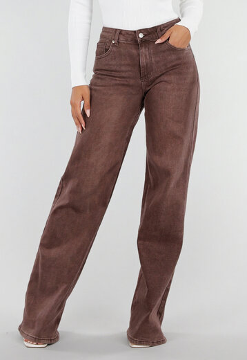 Roodbruine Extra Tall Straight Leg Jeans