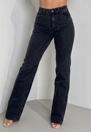 CAMPAGNEJEANS Tall Antraciet Stretch Straight Leg Jeans