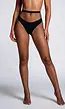 Zwarte Basic Panty met Medium Fishnet
