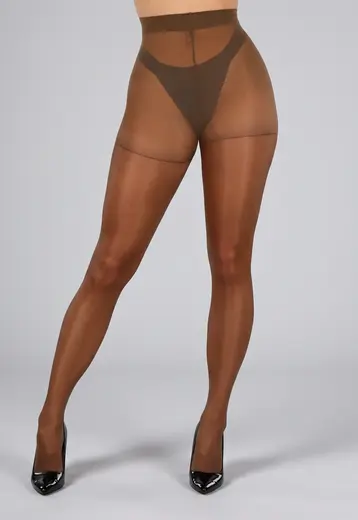 Bruine High Waist Panty 20 Den