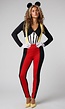 Mickey Mouse Kostuum met Rode Broek en Zwarte Muizenoren