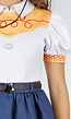 Cowgirl Kostuum met Jurk Rode Cowboyhoed en Koeienprint Beenwarmers