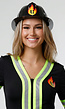 Zwarte Brandweer Helm met Embleem
