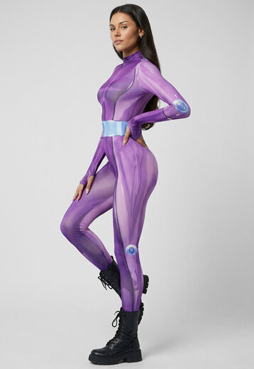 Paars Totally Spies Kostuum