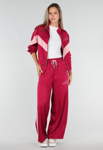 Rive Gauche Trainingspak Rood met Roze