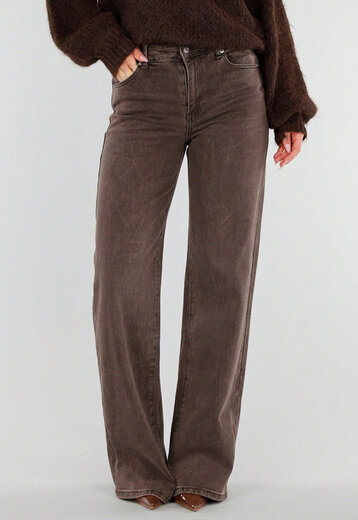 Bruine Extra Tall Straight Leg Jeans