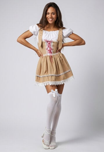 Oktoberfest Jurk met Kantdetails
