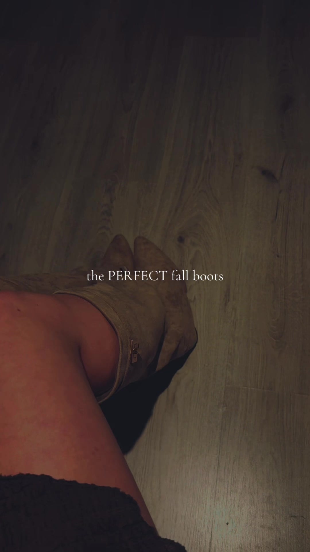 The perfect fall boots