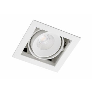 Inbouwspot Vierkant Wit 7Watt Led