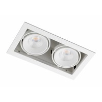 Inbouwspot Wit 7Watt Led 2 Lichts