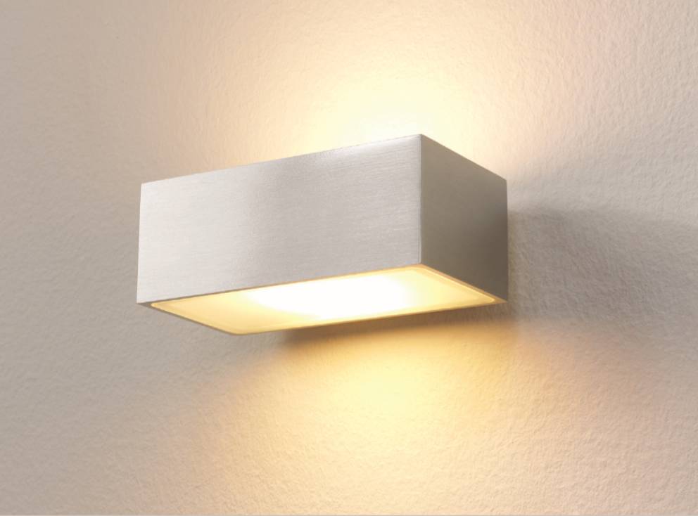 Wandlamp LED Eindhoven 100 Aluminium IP54 Wandlamp LED Eindhoven 100 Aluminium IP54