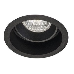 Inbouwspot Rond Mat Zwart Verdiept GU10
