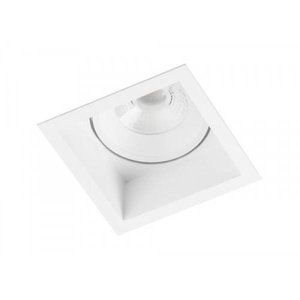 Inbouwspot Vierkant Wit 6.5Watt Led IP44