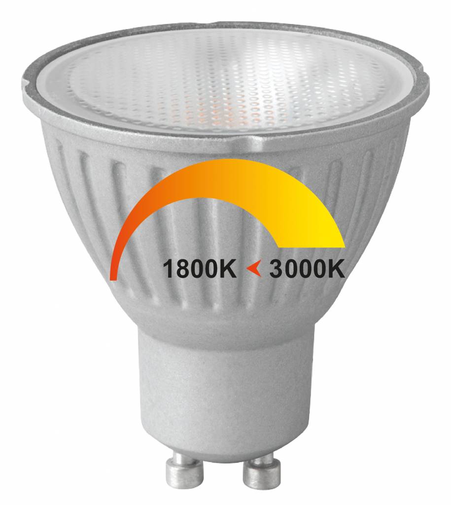 GU10 6Watt LED-lamp Dim to Warm GU10 6Watt LED-lamp Dim to Warm