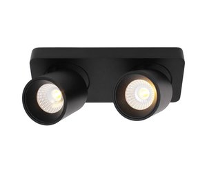 Spot Laguna Led Zwart 2Lichts