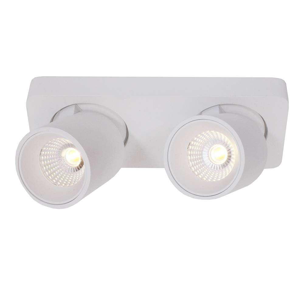 Spot Laguna Led Wit 2Lichts Spot Laguna Led Wit 2Lichts
