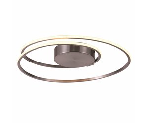 Plafondlamp Ophelia RVS 45cm