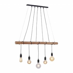 Hanglamp DAMIAN Zwart 5 Lichts