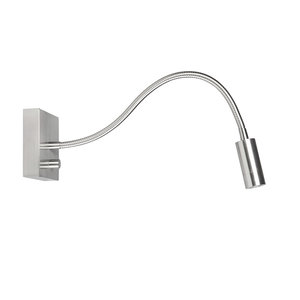 Wandlamp Blitz RVS Flex Led