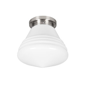 Plafondlamp Dublin Wit Opaal Glans 25cm*
