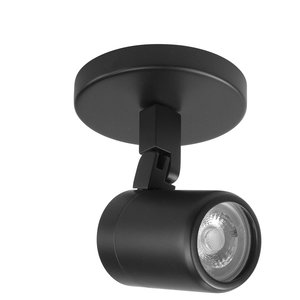Spot Rain Zwart  IP44 1Lichts GU10