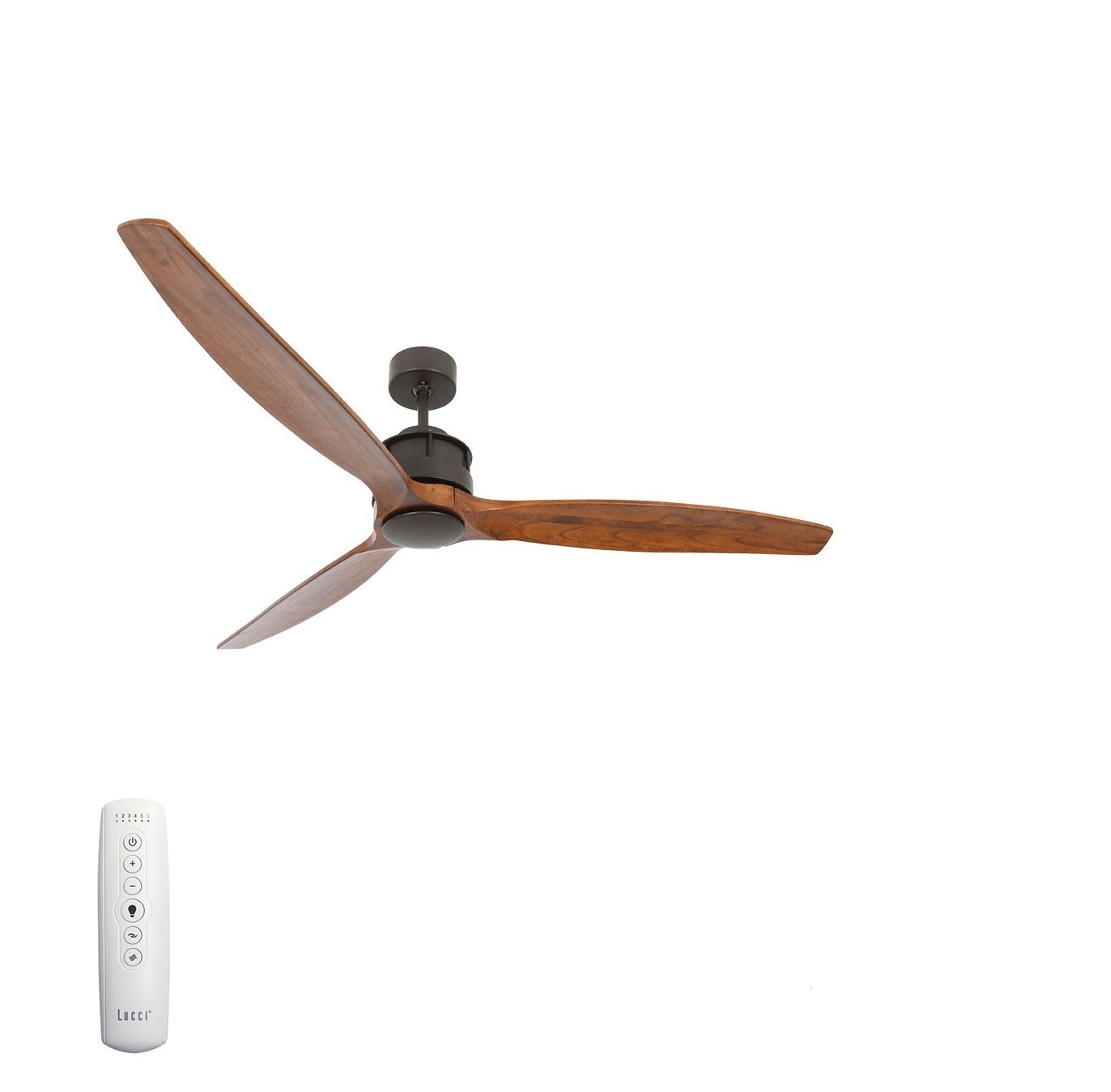 Plafondventilator Airfusion Akmani Koa huismerk kopen in de aanbieding