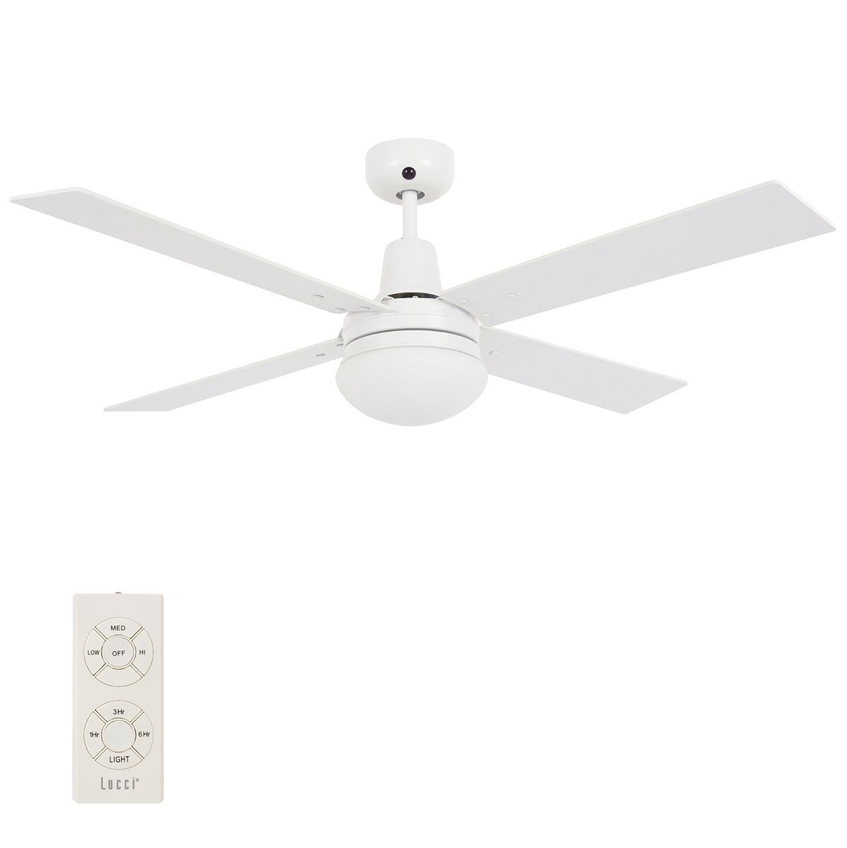 Plafondventilator Airfusion Quest Ii White huismerk kopen in de aanbieding