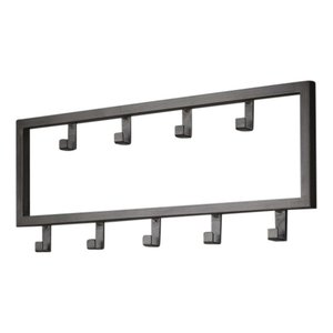 Kapstok Industrial Grijs 9 haken 50cm