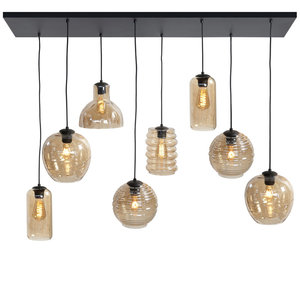 Hanglamp Fantasy Amber 8 Lichts