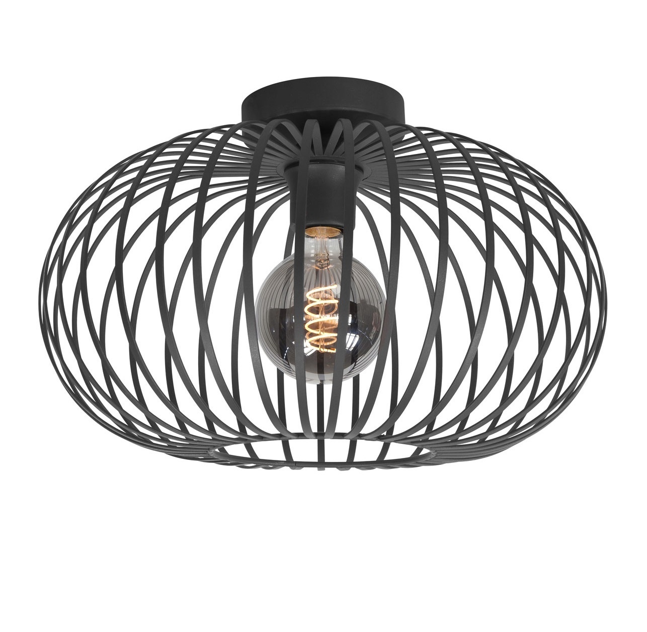 Plafondlamp Bolato Zwart 40cm Plafondlamp Bolato Zwart 40cm