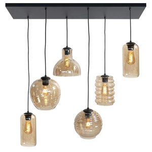 Hanglamp Fantasy Amber 6 Lichts