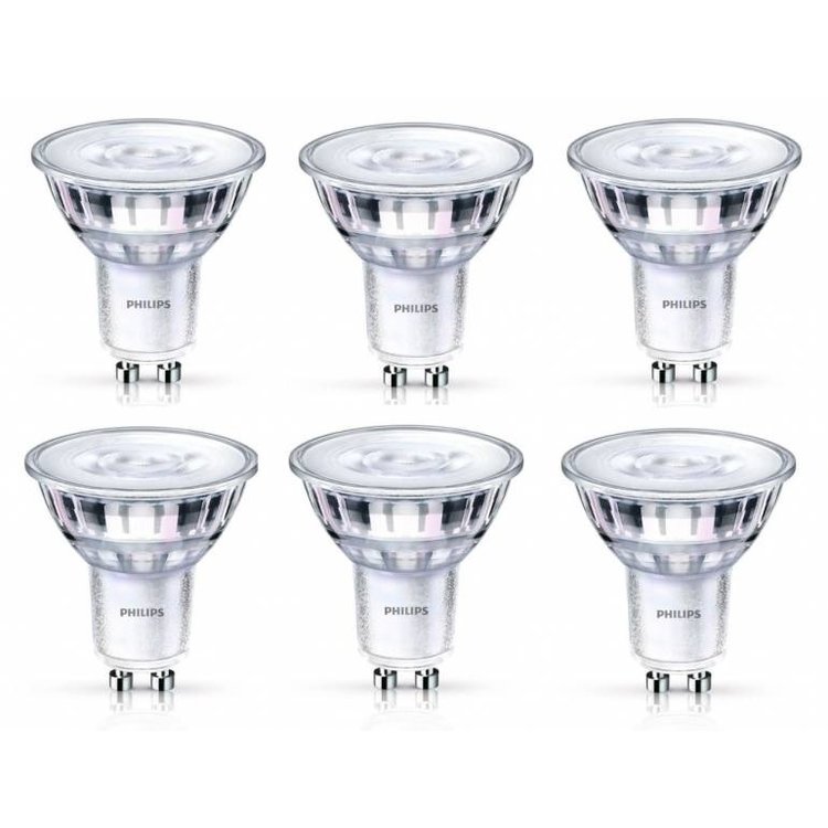 GU10 3.7Watt LED-lamp Warm Glow 6 Stuks